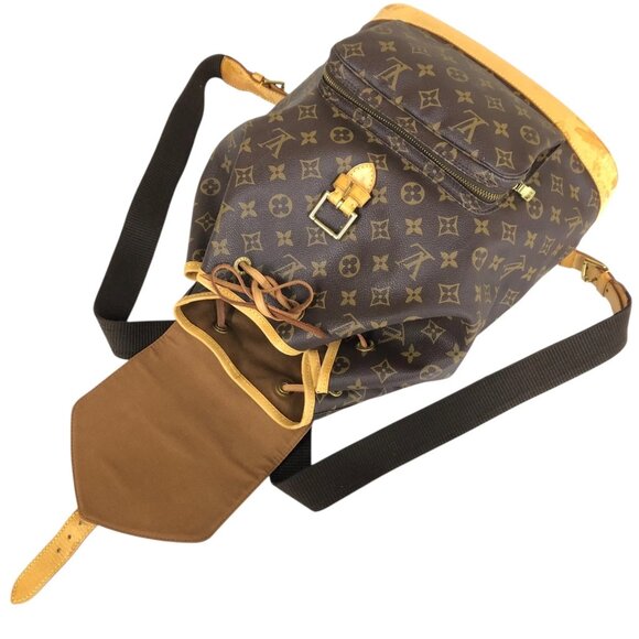 Authentic Louis Vuitton Montsouris GM Monogram Backpack jp540-111425 - Picture 5 of 16
